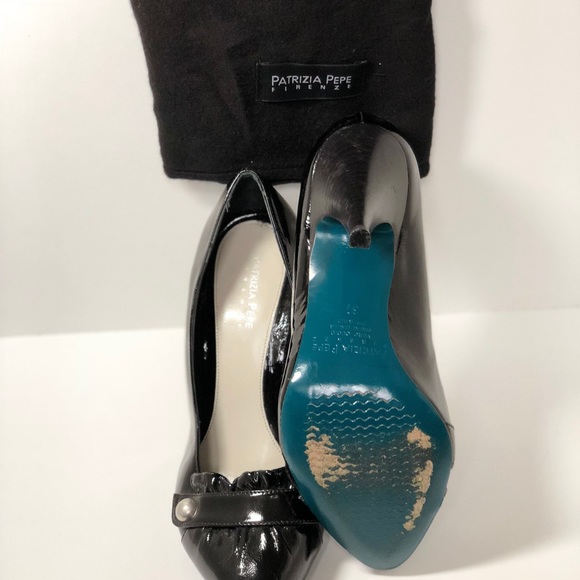 Patrizia Pepe Patent Leather Heels - Picture 4 of 6